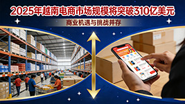 越南电商市场规模预计突破 310 亿美元 稳居东盟第三大电商市场