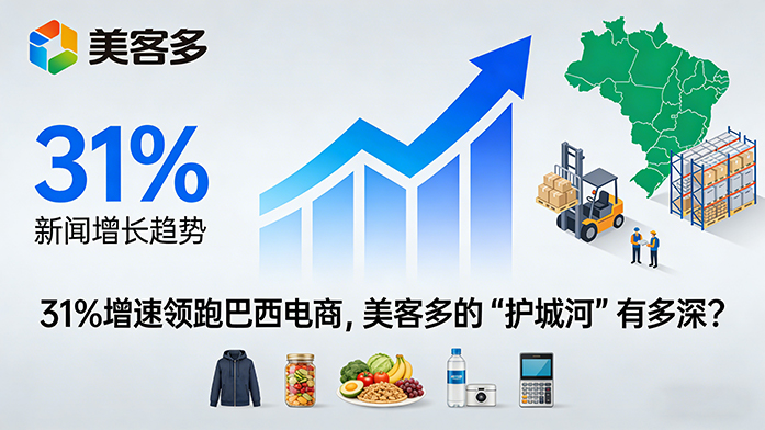 预计31%增速领跑巴西电商，美客多的“护城河”有多深？