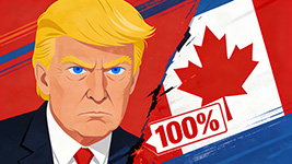 特朗普挥100%关税大棒施压加拿大，阻挠中加经贸合作进程