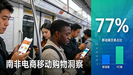 南非电商移动端交易占比高达 77%
