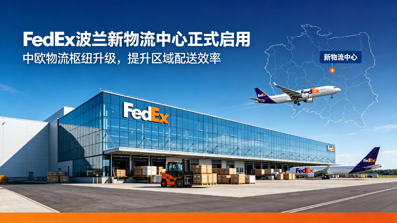 FedEx 在波兰启用新物流中心 助力当地企业拓展国际业务