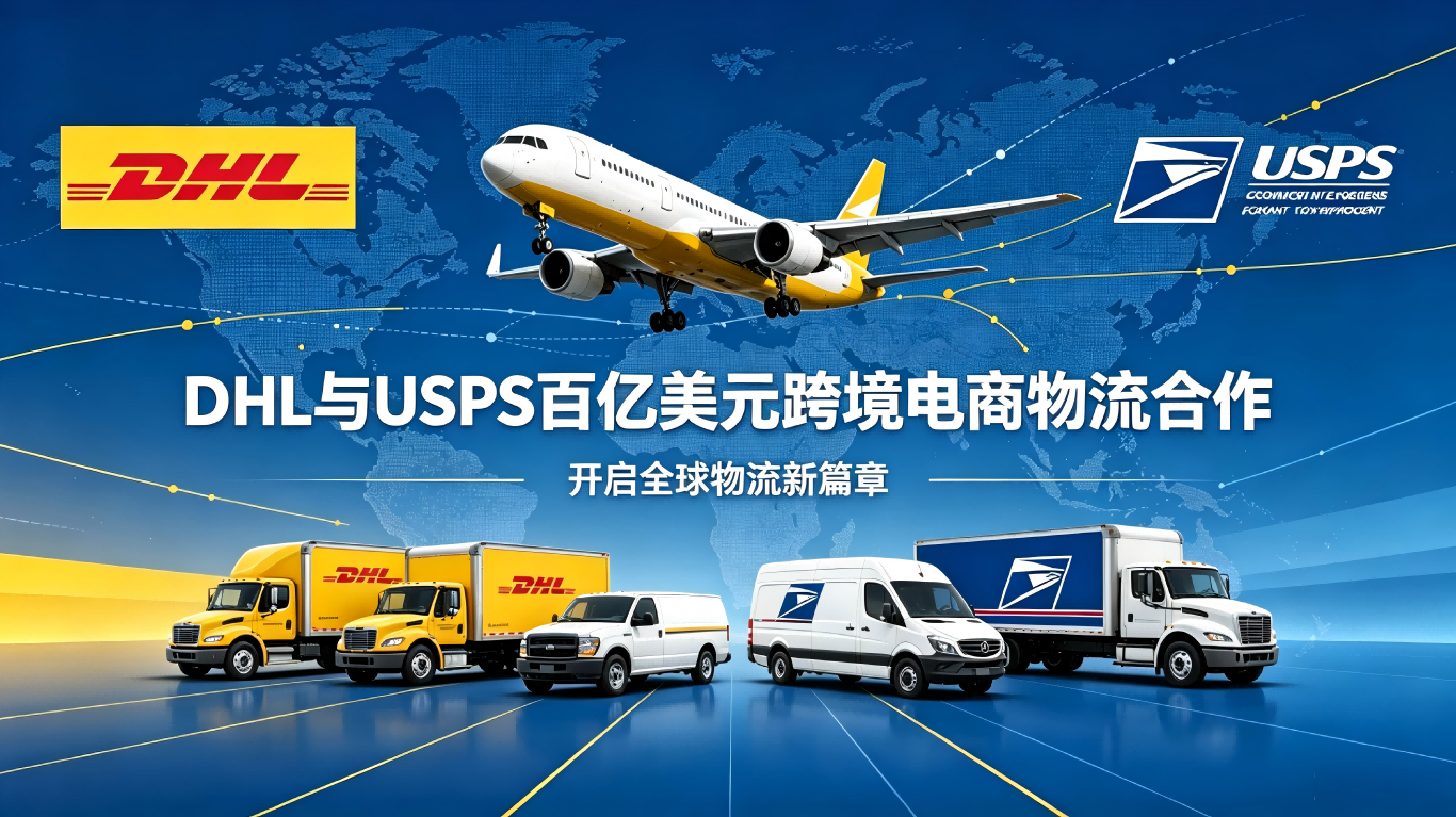 DHL与USPS达成百亿美元合作，升级美国末端电商物流布局